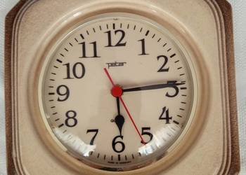 Stary Niemiecki zegar ścienny " PETER " do jadalni lub kuchni z 1975/85r