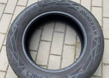 4 Opony 205/60 R 16 H Continental Eco Contact 6