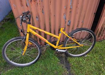 Rower Magnum MG100 klamkomanetki żółty dla majsterkowicza dirt BMX Krk Rower Magnum MG100 klamkomanetki żółty dla majsterkowicza dirt BMX Krk