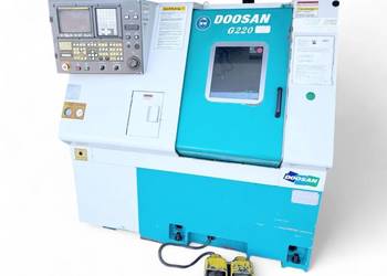 Tokarka CNC DOOSAN G 220 | FANUC |zobacz FILM| z Niemiec