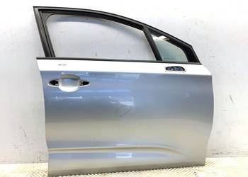 DRZWI PRAWY PRZÓD CITROEN C4 II Hatchback LAKIER SZAROŚĆ ALUMINIUM