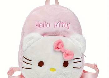 Plecak Pluszowy dla Dzieci| HELLO KITTY| Różowy| AS