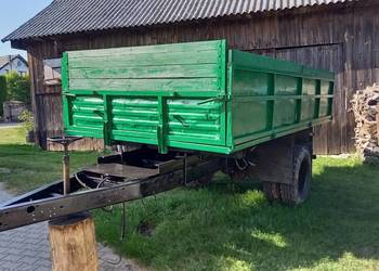 Przyczepa jednoosiowa wywrotka KIPER - 3 strony