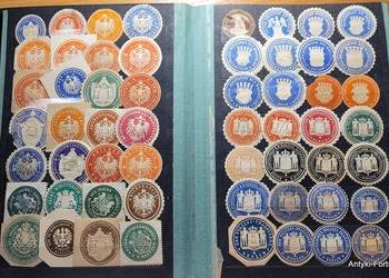 Klaser z zalepkami listowymi