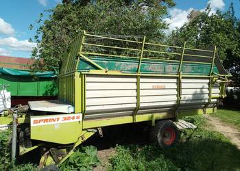 Sprzedam przyczepę do zielonki claas