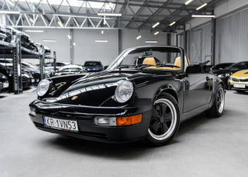 Porsche 911 Carrera 2 Cabrio. Po odbudowie. Nowe wnętrze. 964 (1989-1994)