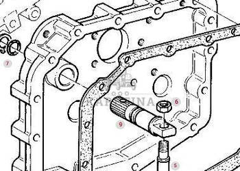 Fendt Favorit 514 Pokrywa Boczna Skrzyni Biegów CZĘŚCI 514100090010