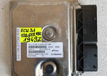 NOWY STEROWNIK SILNIKA KOMPUTER ECU 8GSW.E7/HW608/D3E4 51966069 D419