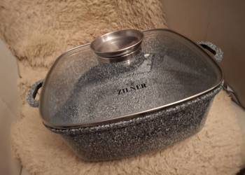 Komplet garnków granitowych