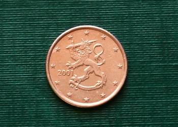 Finlandia 5 eurocentów, 2001r