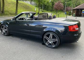 Audi A4 B6 Cabrio 1.8t • Benzyna • Automat • Gotowe na lato