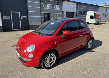 Fiat 500 1.25 BENZYNA Zarejestrowany Klimatyzacja Panoramiczny Dach