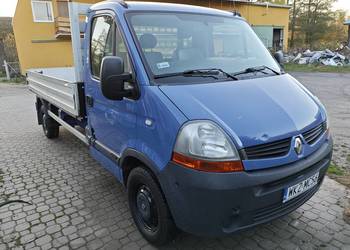 Renault Master 2.5 Dci 120KM 3,5t Niebieski Ciężarowy 2008r Hak