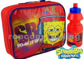 Torba Śniadaniowa Śniadaniówka Izotermiczna Bidon SpongeBob