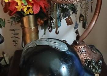 Stary  kask strażacki