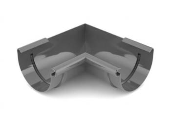 Bryza PVC Narożnik wewnętrzny 125 mm grafitowy
