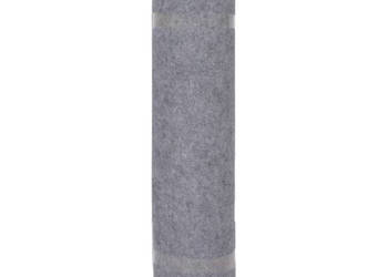 Wykładzina targowa prążkowana 12x10 m szara WM-287671