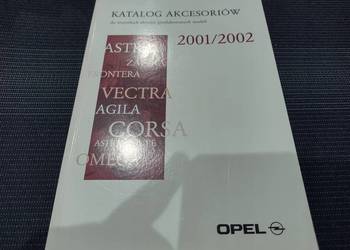 Opel 2001/2002 Katalog Akcesoriów dodatków tuning Wyposarzenie Dodatkowe
