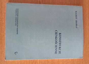 Konstrukcje Cienkościenne Kalikst Grabiec