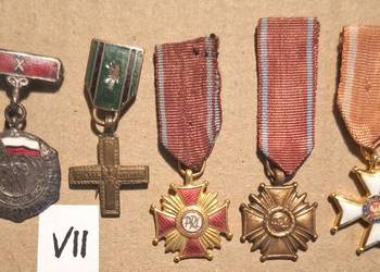 Zestaw Odznaczeń - Miniaturki (VII)