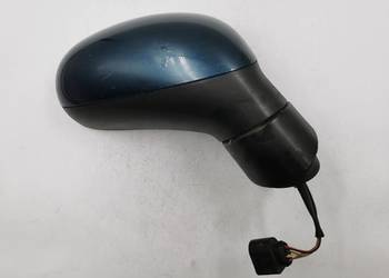 Lusterko Zewnętrzne Prawe Seat Leon II LS5Y 7 PIN Niebieskie