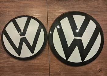 nowe nakładki z logo VW dla vw passata CC duża 14,5 cm, mała 12 cm