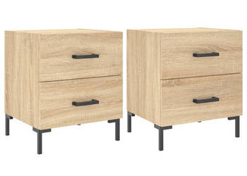 Szafki nocne 2 szt. dąb sonoma 40x35x475 cm WM-827315