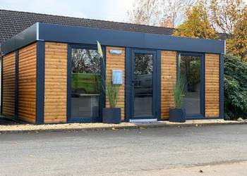 Pawilon 6x5 kontener handlowy, biurowy, gastronomiczny