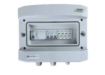 Rozdzielnica DC/AC EMITER EM-1356N_DCAC - DC Noark T2, 2/2; AC N