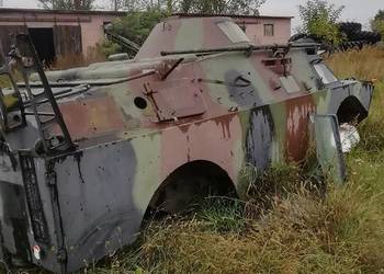 Nadwozie BRDM  z kołami podporowymi