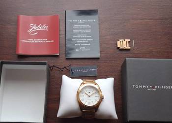 zegarek Tommy Hilfiger TH.92.3SR.317, kolor złoty unisex, damski, męski
