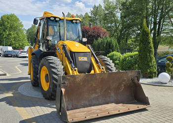 na równych kołach JCB 4CX Koparko-ładowarka JCB 4CX Torquelock / I-właścic…
