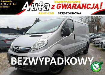 Opel Vivaro Long 2.0D*115PS Ciężarowy 3-Osoby Bezwypadkowy Klima*Serwis*GW…