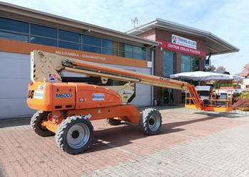 Podnośnik teleskopowy JLG M 600 J (326) podest ruchomy przeg