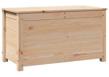 Skrzynia do przechowywania 80x40x455 cm lita sosna WM-823534