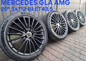 20 cali felgi koła AMG Mercedes GLA oryginalne 5x112 8J ET43.5 2022r