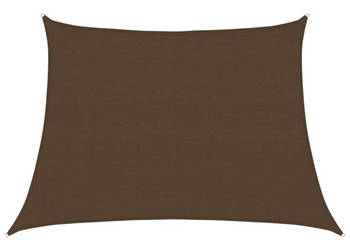 Żagiel przeciwsłoneczny 160 g/m² brązowy 4/5x3 m HDPE WM-311820