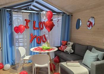 Domek na wynajem z prywatnym jacuzzi Walentynki 2026