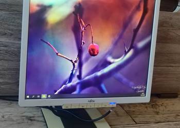 Monitor Fujitsu B19-6 19" LED DVI VGA Pivot ładny stan