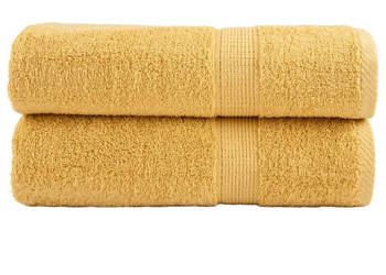 Ręczniki premium SOLUND 2 szt. złote 100x150 cm WM-137287