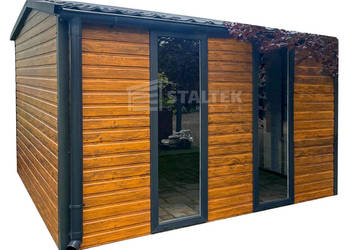 Schowek Domek Ogrodowy 3x3m drzwi 2x okno rynny ST159