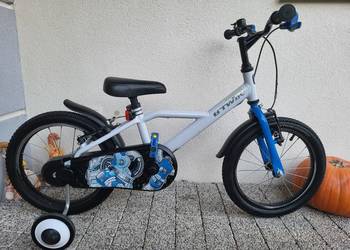 Btwin Astronaut 16" rower dla chłopca z k9lkani bocznymi