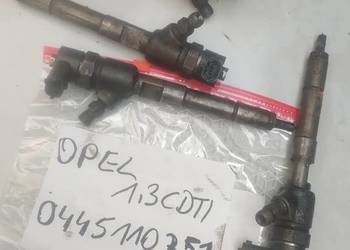 FIAT 1,3 JTD OPEL 1,3 CDTI wtrysk wtryskiwacz 0445110351