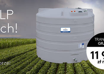 Zbiornik na nawozy płynne Kingspan AgriMaster LP 22000L, nowa niska forma