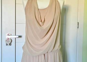Nowa cielista beżowa bluzka tunika Intimissimi wiskoza