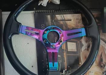 Kierownica sportowa uniwersalna naba