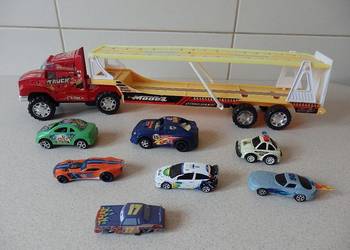 Amerykański TRUCK + 7 Samochodzików.