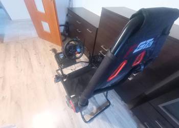 Sprzedam fotel do grania plus kierownicę Logitecha G29