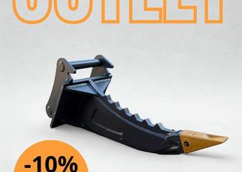 Ząb Ripper zrywak 80cm dla koparek 8-11t LEHNHOFF, VERACHTERT, EASYLOCK, 3C