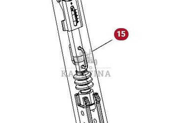Fendt 930 933 936 942 GEN 7 Wieszak Podnośnika TUZ CZĘŚCI H218PB4001030